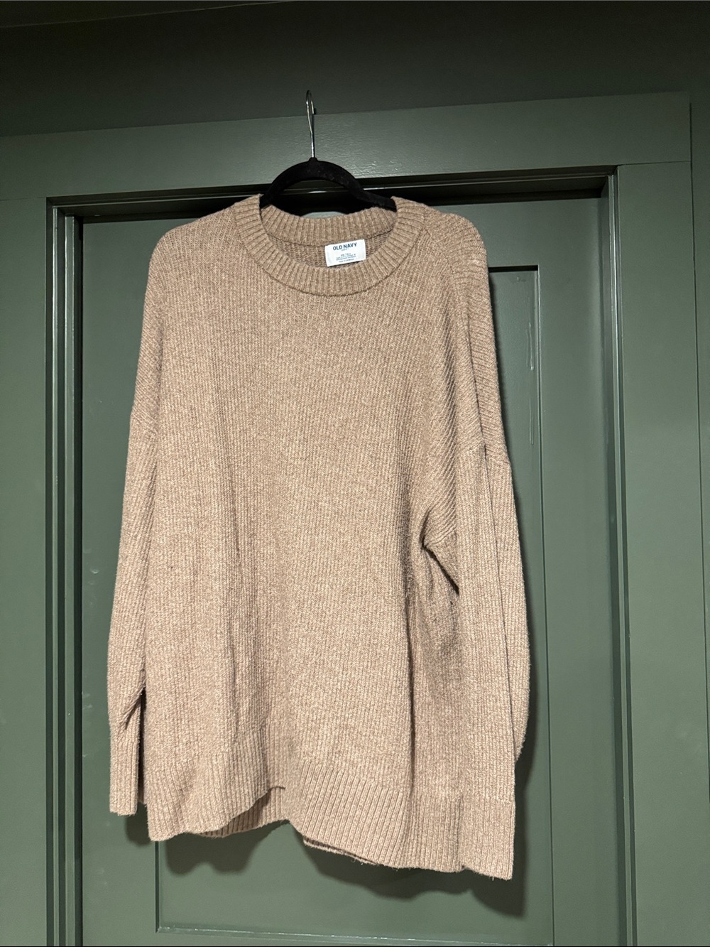 Old Navy Crewneck Ribbed Sweater - Mocha - XXL Tall